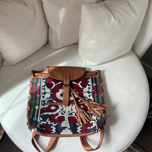 Cleobella Handbags - AS SEEN ON ⏰ RARE cleobella backpack 🎒🌸